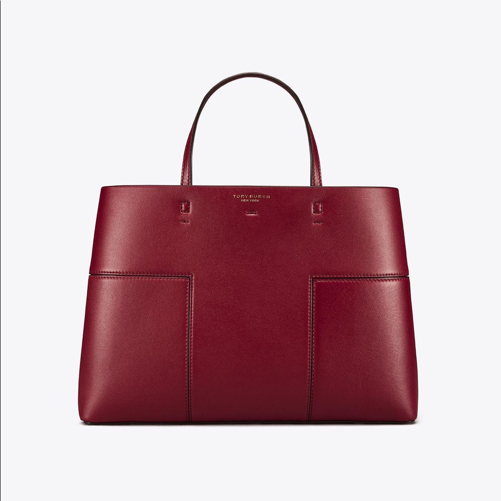 Tory Burch Block-T Triple Compartment Tote bag